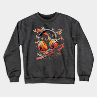 Music sets the mind free Crewneck Sweatshirt